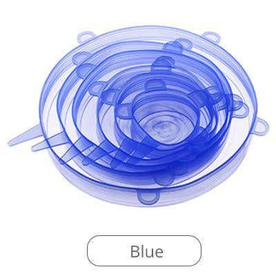 Reusable Stretch Lids - Set of 6 (50% Off)
