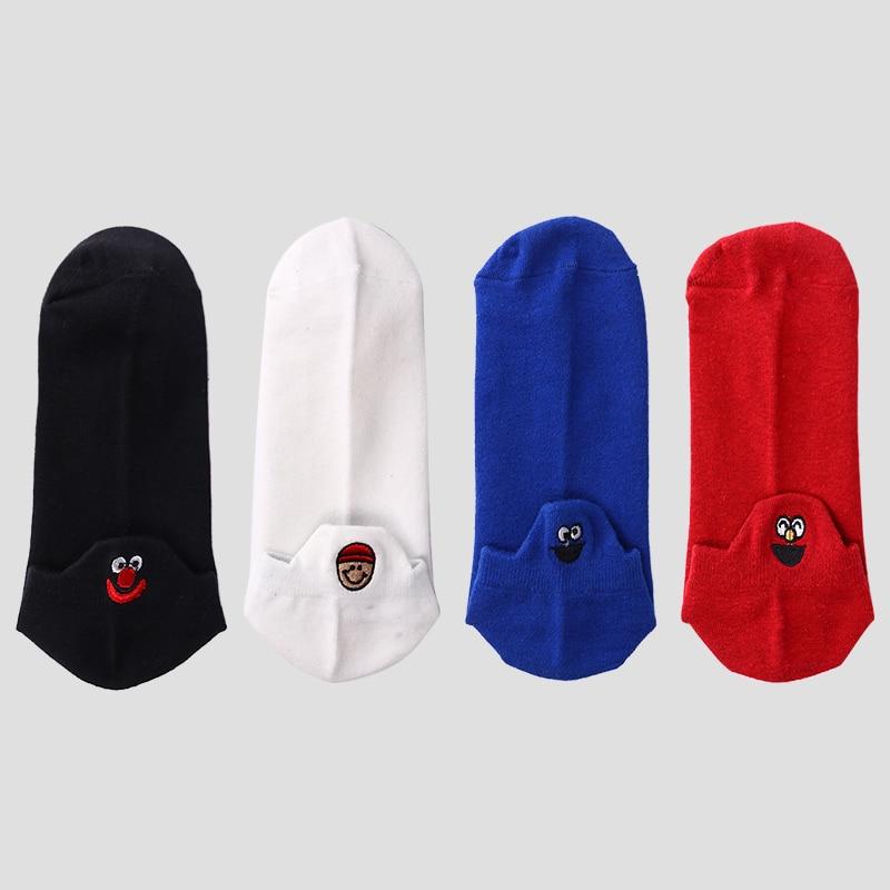 Embroidered Happy Socks (LAST DAY PROMOTION, UP TO 70% OFF)