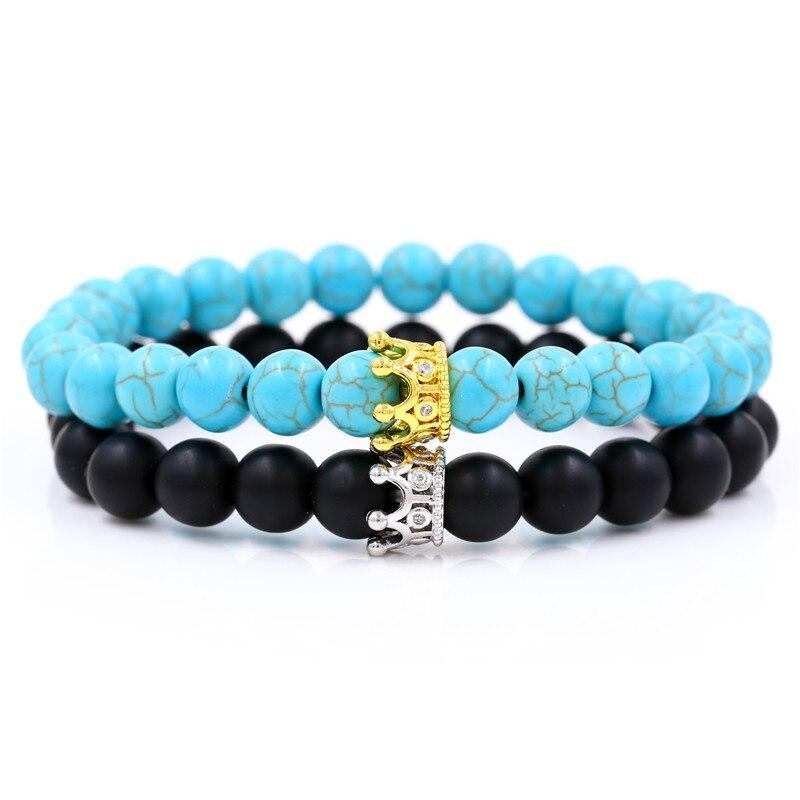 Crown Bracelet Set