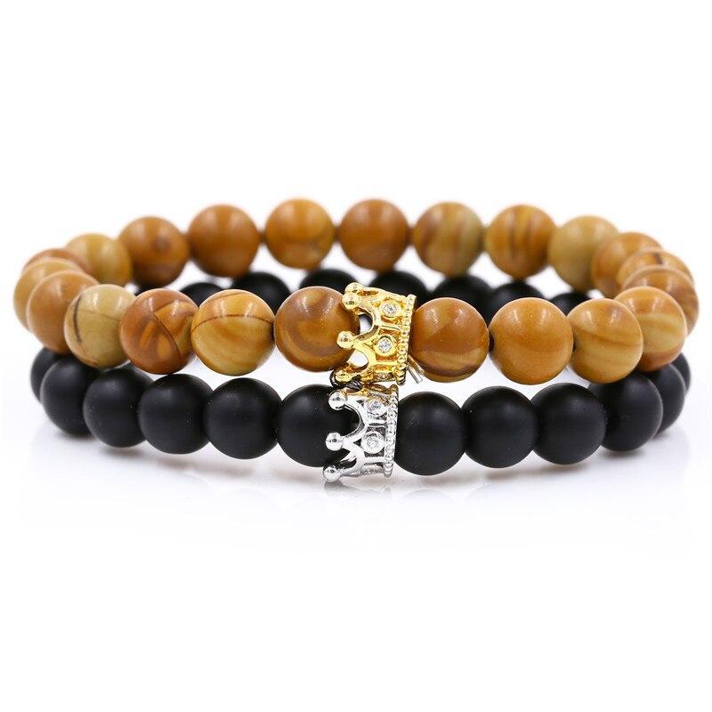 Crown Bracelet Set