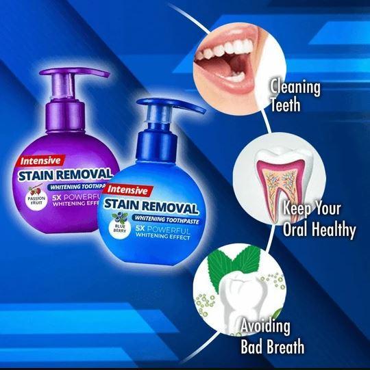 Intensive Stain Removal Whitening Toothpaste