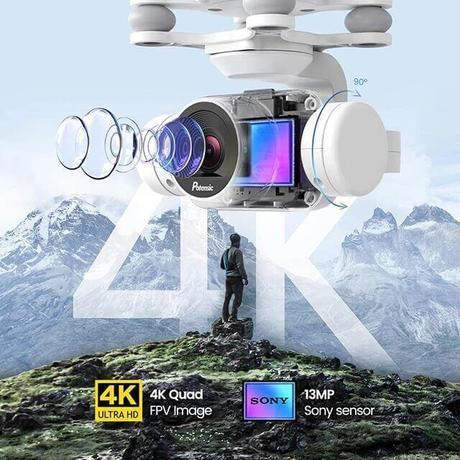 LATEST 4K CAMERA ROTATION WATERPROOF PROFESSIONAL RC DRONE