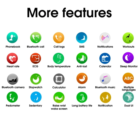 Smart Watch for android and iPhone