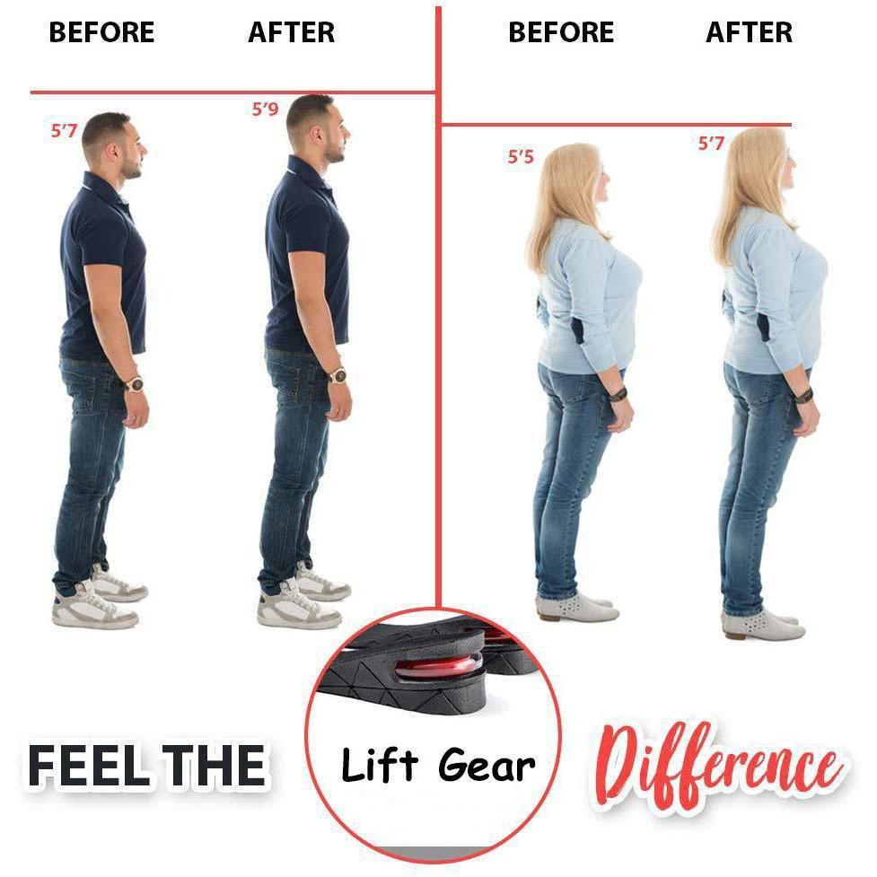 Height Increase Insole 3-9cm