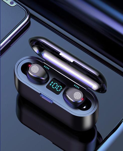 F9 TWS Wireless Bluetooth Earbuds