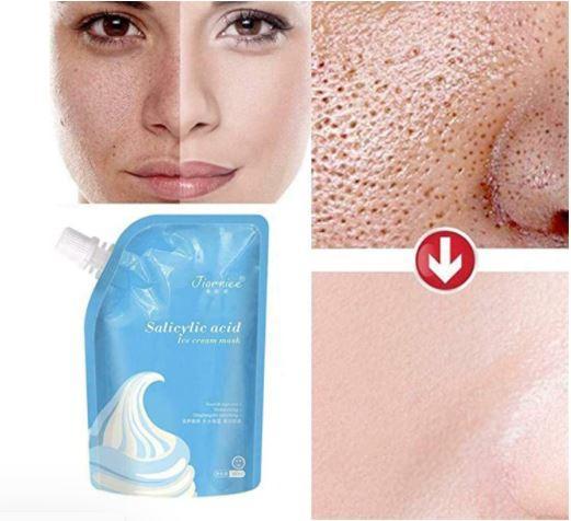 SALICYLIC ACID ICE CREAM MASK