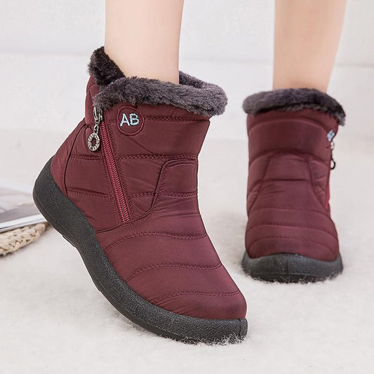 50% Off - LAST DAY - Women Fur Warm Snow Boots