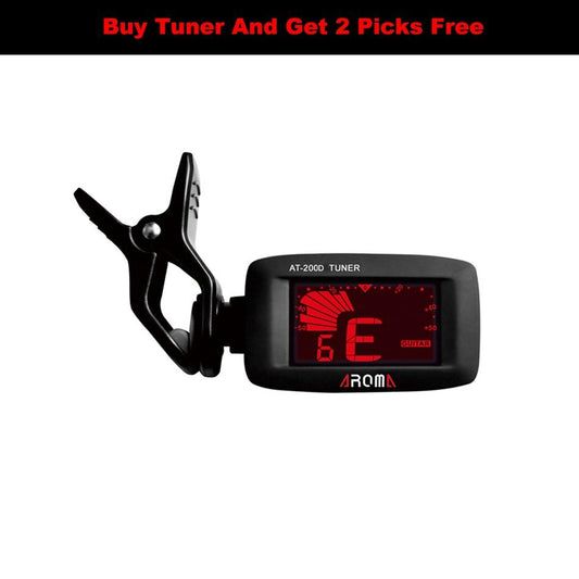 Clip On Guitar Tuner