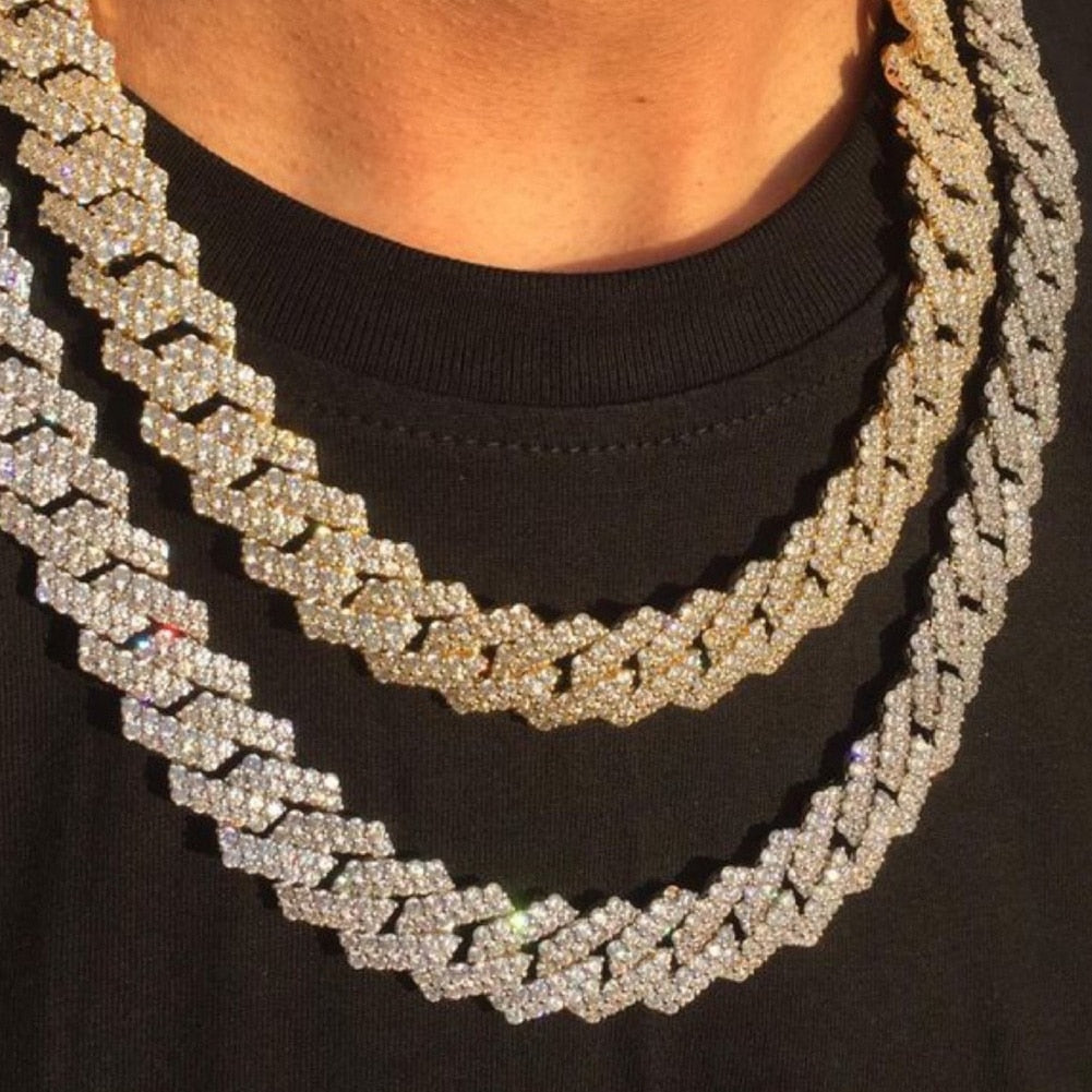 Iced Out Cuban Link Chain