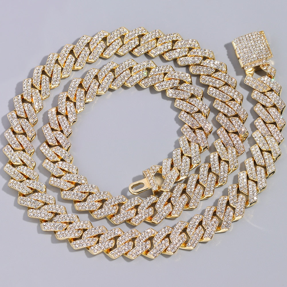 Iced Out Cuban Link Chain