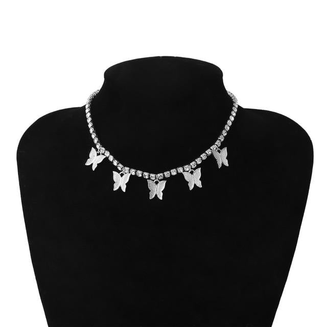 MEGAN BUTTERFLY CHOKER