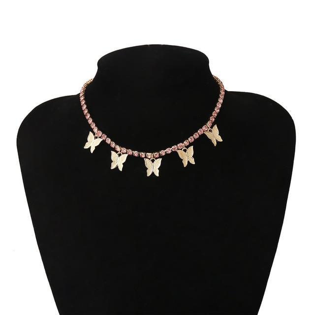 MEGAN BUTTERFLY CHOKER
