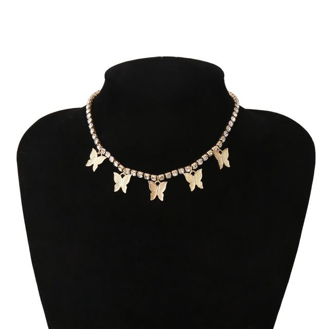 MEGAN BUTTERFLY CHOKER