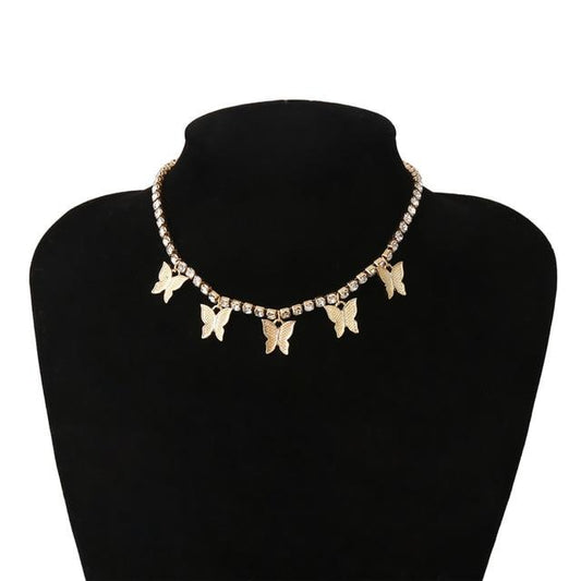 MEGAN BUTTERFLY CHOKER