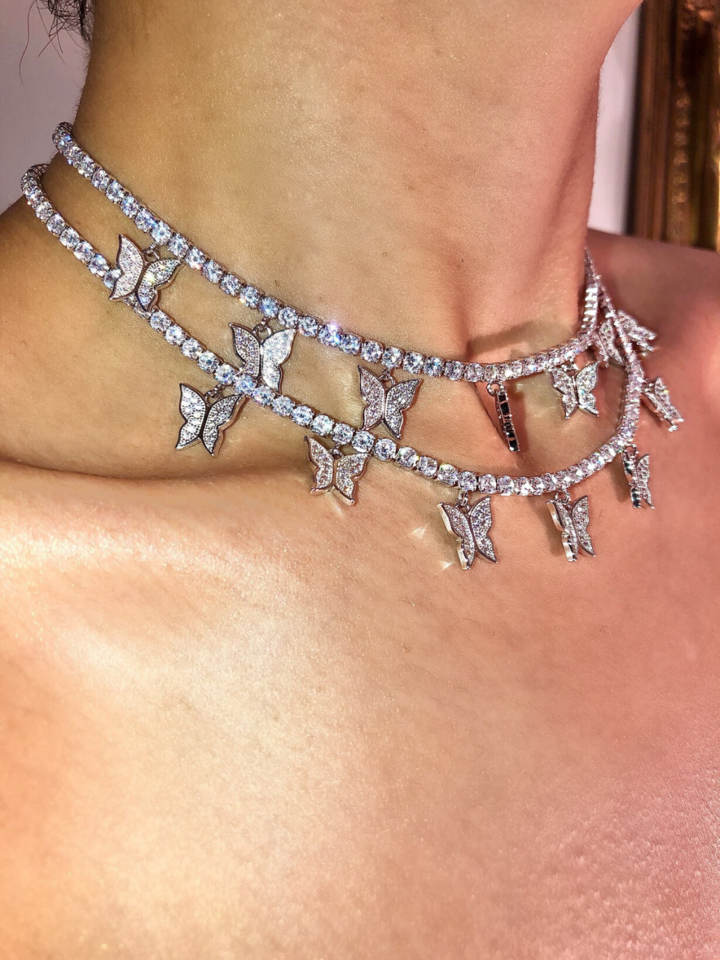 MEGAN BUTTERFLY CHOKER