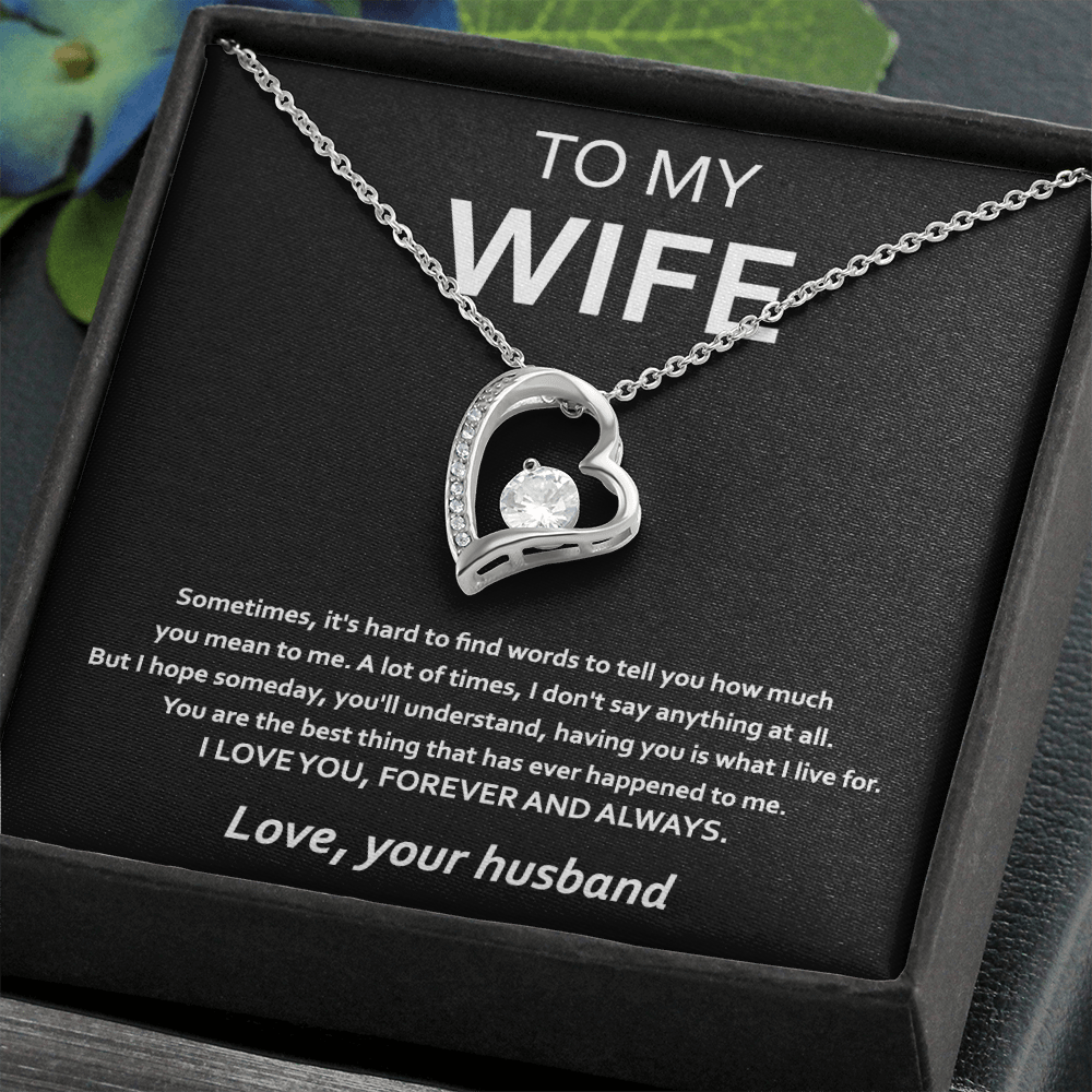 Anniversary Necklace Gift For Wife From Husband
