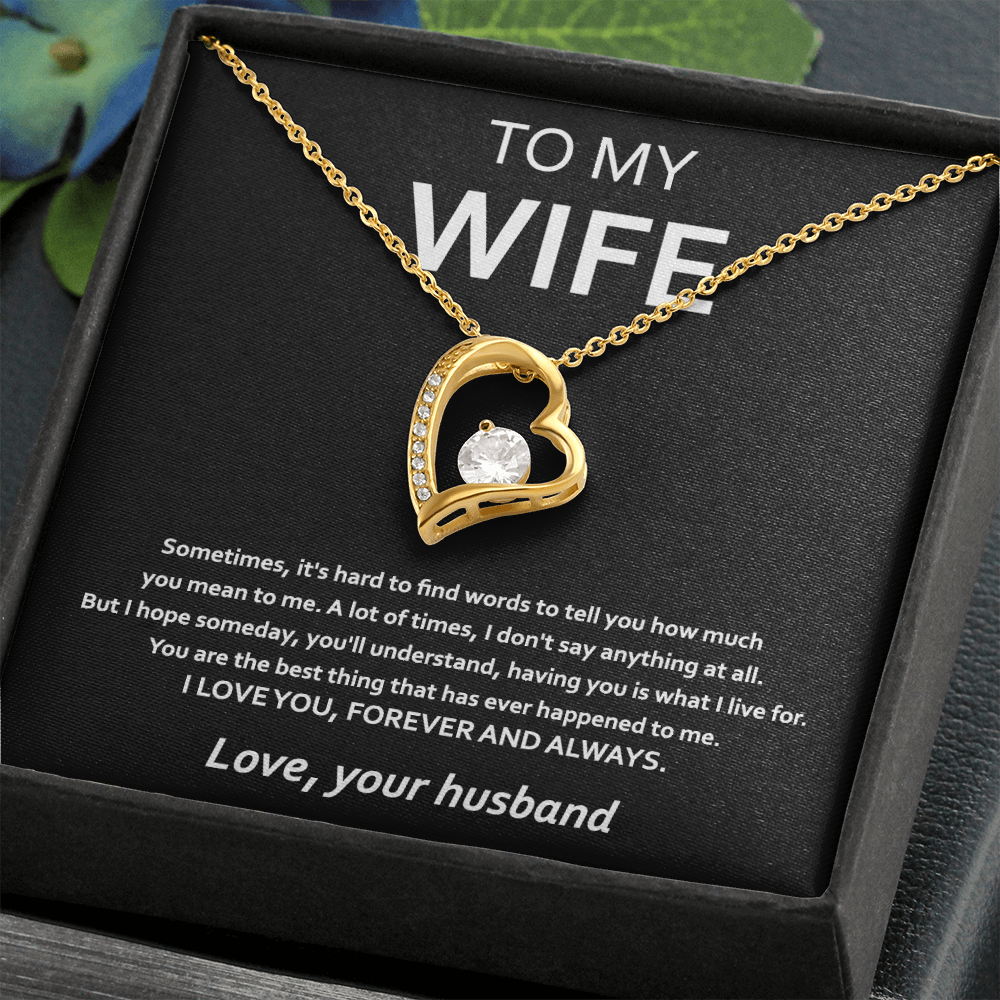 Anniversary Necklace Gift For Wife From Husband