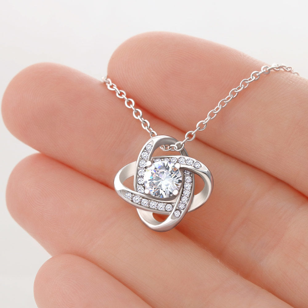 LOVE KNOT NECKLACE - GRANDDAUGHTER