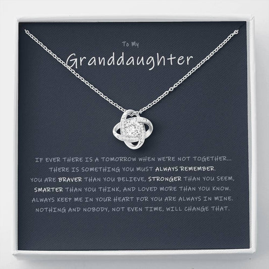 LOVE KNOT NECKLACE - GRANDDAUGHTER