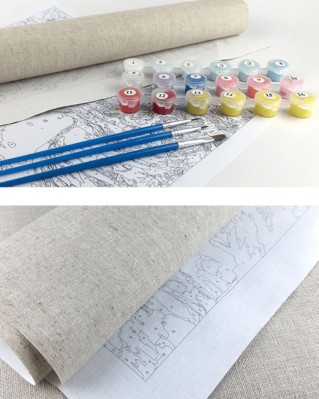 Custom Paint By Numbers