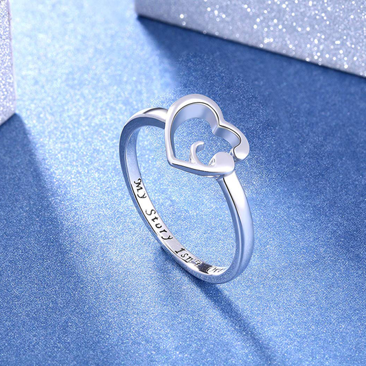 925 Sterling Silver 'My Story Isn't Over Yet' Ring