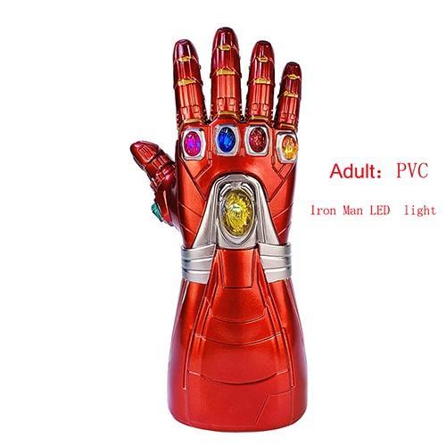 Avengers Endgame Iron Man Gauntlet Gloves Stone (Detachable)