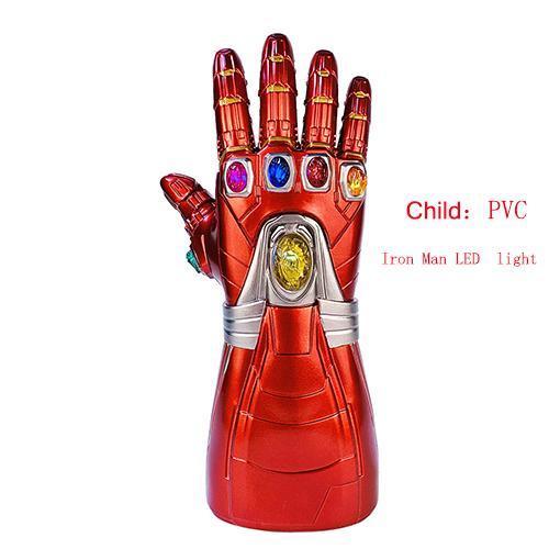 Avengers Endgame Iron Man Gauntlet Gloves Stone (Detachable)